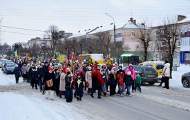 У Шепетівці вперше відбулася Різдвяна хода із зірками (ФОТО)
