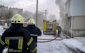 У Хмельницькому горіла квартира. Власника госпіталізували