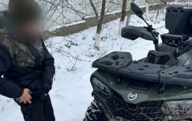 На Хмельниччині зупинили 13-річного водія квадроцикла, який порушив ПДР