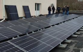 На лікарні у Хмельницькому районі встановили сонячну електростанцію