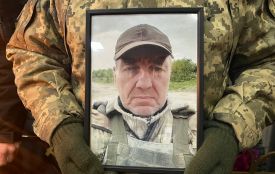 Попрощалися із хмельничанином Володимиром Калініченком, який вважався безвісти зниклим