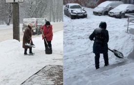 У Хмельницькому за нерозчищений сніг підприємцям загрожує до 1 700 гривень штрафів