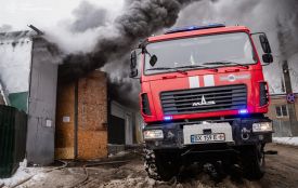 Пожежа на ринку в Дубовому: у ДСНС розповіли подробиці