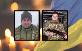 У Хмельницькому попрощаються з двома військовими: Сергієм Приставчуком та Юрієм Ткачуком