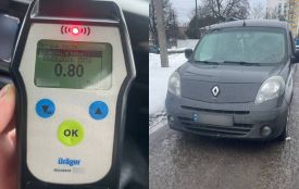 У Хмельницькому нетверезий водій намагався відкупитися від патрульних