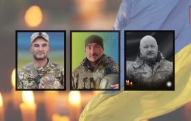 На Хмельниччині попрощаються з трьома військовими: Богданом Власюком, Григорієм Мартинюком, Олегом Мацюрою