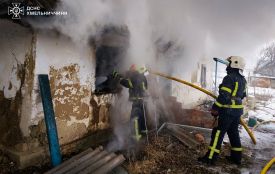 У пожежі на Хмельниччині  загинув 45-річний чоловік
