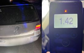 Зупинили за брудний номер — на Хмельниччині виявили п’яного водія