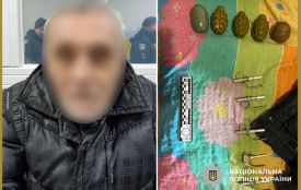 На Хмельниччині викрили чоловіка, який зберігав 5 бойових гранат