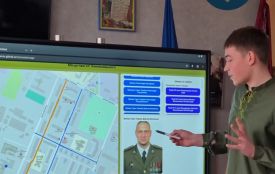 У Хмельницькому школяр створив інтерактивну мапу пам’яті війни