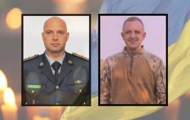 У Хмельницькому попрощалися з двома воїнами — Романом Паламарем та Віктором Павлюком