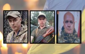 На Хмельниччині попрощалися з трьома загиблими військовими