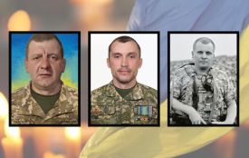 На Хмельниччині попрощаються із загиблими воїнами: Олександром Гнатюком, Михайлом Дем’янчуком, Дмитром Ланчуком