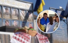 На Хмельниччині військовий повернувся з полону і зняв свій портрет з Алеї надії