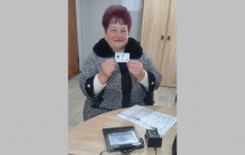 На Хмельниччині 53-річна жінка вперше отримала паспорт громадянина України