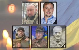На щиті повертаються п’ятеро воїнів з Хмельниччини