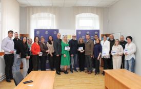 На Хмельниччині вручили гранти на бізнес: підприємці отримають 6 млн гривень