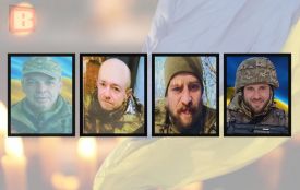 На щиті повернулось четверо військових з Хмельниччини: Юрій Крижановський, Віктор Оніщук, Анатолій Тамарлі та Роман Панасюк