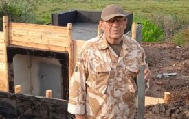 Від руїн Ірпеня до окопів Донбасу: історія 75-річного будівельника з Волочиська