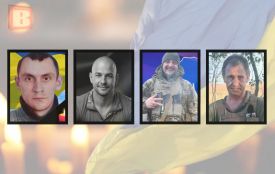 На щиті повертаються четверо воїнів з Хмельниччини. Імена