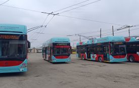 Парк «Електротрансу» поповнили шість нових тролейбусів: куди вони поїдуть