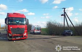 Смертельна ДТП з вантажівкою на Хмельниччині: загинула пасажирка легковика