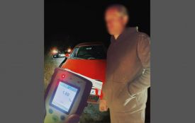 На Хмельниччині під час комендантської зупинили п’яного водія: понад 1,6 проміле