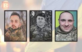 На Хмельниччині попрощалися з військовими: Микитою Мартинюком, Сергієм Коником та Валерієм Омельяновим