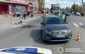 У Хмельницькому районі водійка авто збила велосипедистку