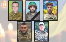 На Хмельниччину на щиті повернулись пʼятеро військових. Хто вони