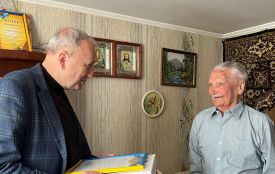 Ветерану Другої світової війни з Хмельниччини виповнилось 100 років