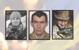 На щиті повертаються троє військових з Хмельниччини: Геннадій Камінський, Микола Степанюк та Павло Шевчук