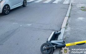 У ДТП на Кам’янецькій травмувалася 14-річна дівчина, яка керувала самокатом