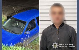 У Хмельницькому хлопець викрав незамкнений автомобіль і розбив його дорогою