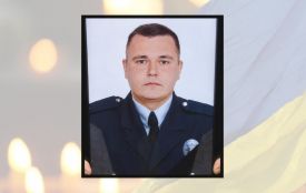 На Хмельниччині попрощалися із 27-річним поліцейським Миколою Рижиком