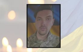 У Хмельницькому попрощалися з 27-річним Богданом Трачем, який загинув від удару дрона