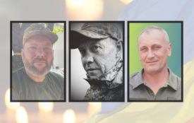 «На щиті» — воїни з Хмельниччини: Олександр Бегдай, Володимир Холод та Сергій Якимов