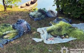 Збитки 164 тисячі гривень: на Південному Бузі спіймали браконьєрів з сітками