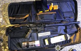 На Хмельниччині п'яний чоловік влаштував стрілянину з рушниці: поліція вилучила зброю