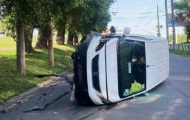 П'яна ДТП із перекиданням: водій Peugeot "надув" 2,68 проміле