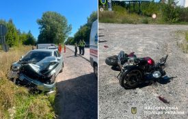 У ДТП неподалік Хмельницького загинув мотоцикліст