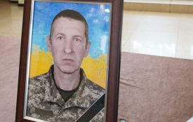 У Славуті попрощалися з 56-річним воїном Андрієм Рижуком