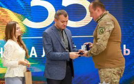 Симчишин вручив відзнаки поліцейським, які служать на передовій