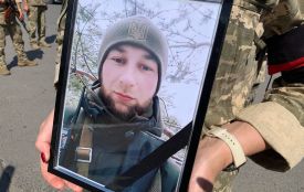 Попрощалися із 24-річним Валентином Смусем. Він загинув під Бахмутом