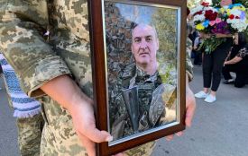 Його життя обірвав ворожий дрон: у Славуті попрощалися з Миколою Опанасюком