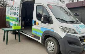 Графік стоянок екобуса у вересні