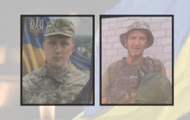 «На щиті»: у Хмельницькому попрощалися з Андрієм Олійником і Сергієм Яюсом