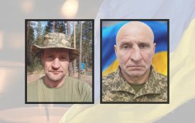 «На щиті»: на Хмельниччині попрощаються з воїнами Романом Щепіним і Юрієм Дячуком