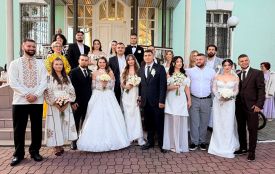 В День міста у Хмельницькому одружилися 19 пар