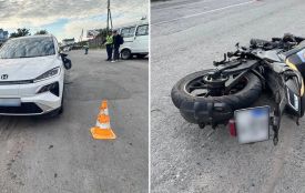 У ДТП на Хмельниччині травмувався мотоцикліст і неповнолітній пасажир